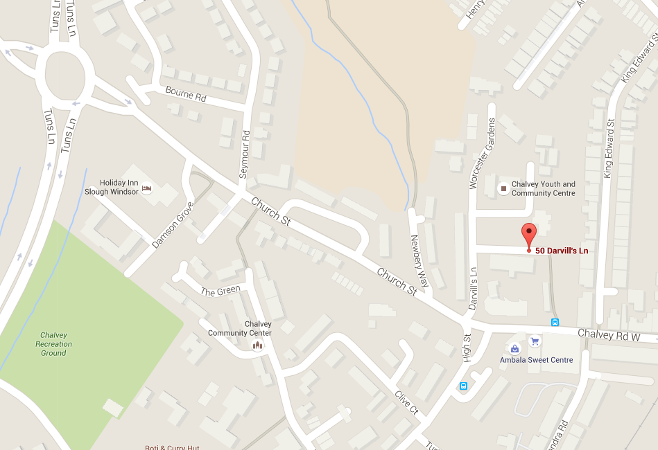 map chalvey
